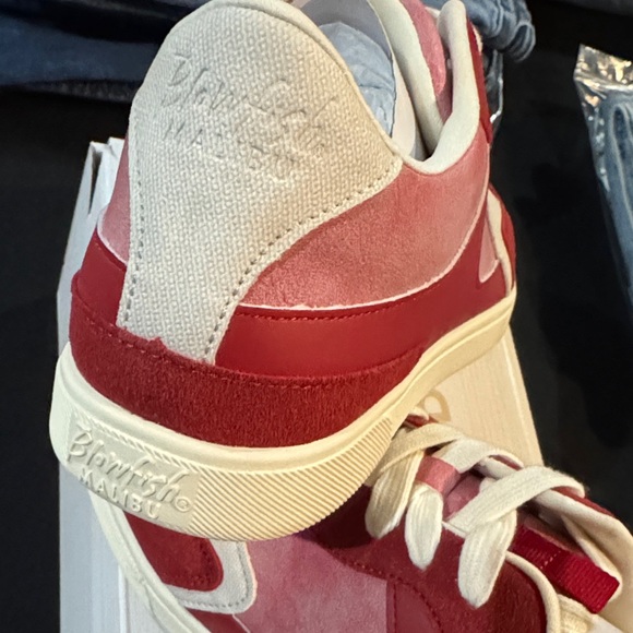 Blowfish Malibu Red and Cream Sneakers Brand New in the box Size 8.5 Comfy! - Picture 6 of 7